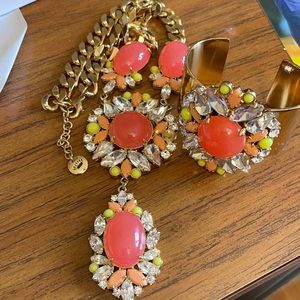 Juicy Couture costume jewelry set